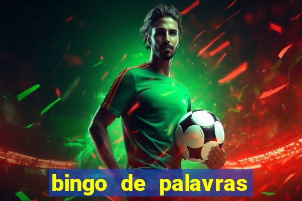 bingo de palavras 3 ano